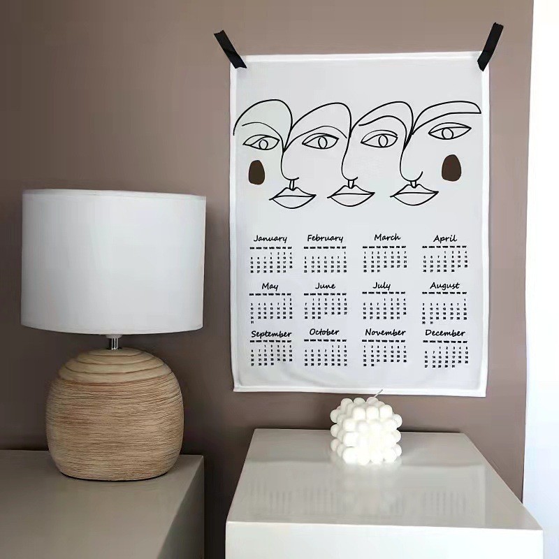 인간의 얼굴 천 [2025년 달력]