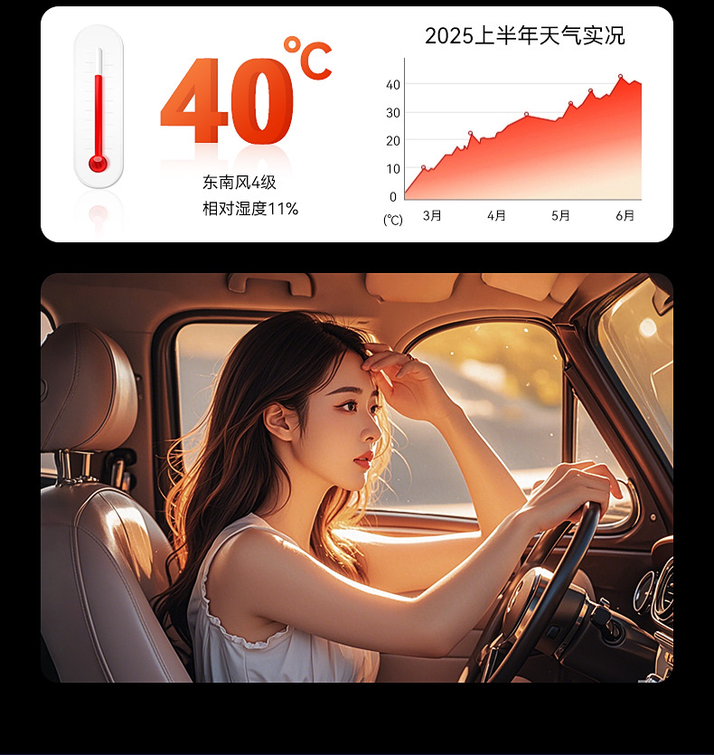Summer Car Ventilated Seat Cushion Refrigeration Seat Cushion Summer Cold Air Breathable Cooling Pad Truck Backrest with Fan