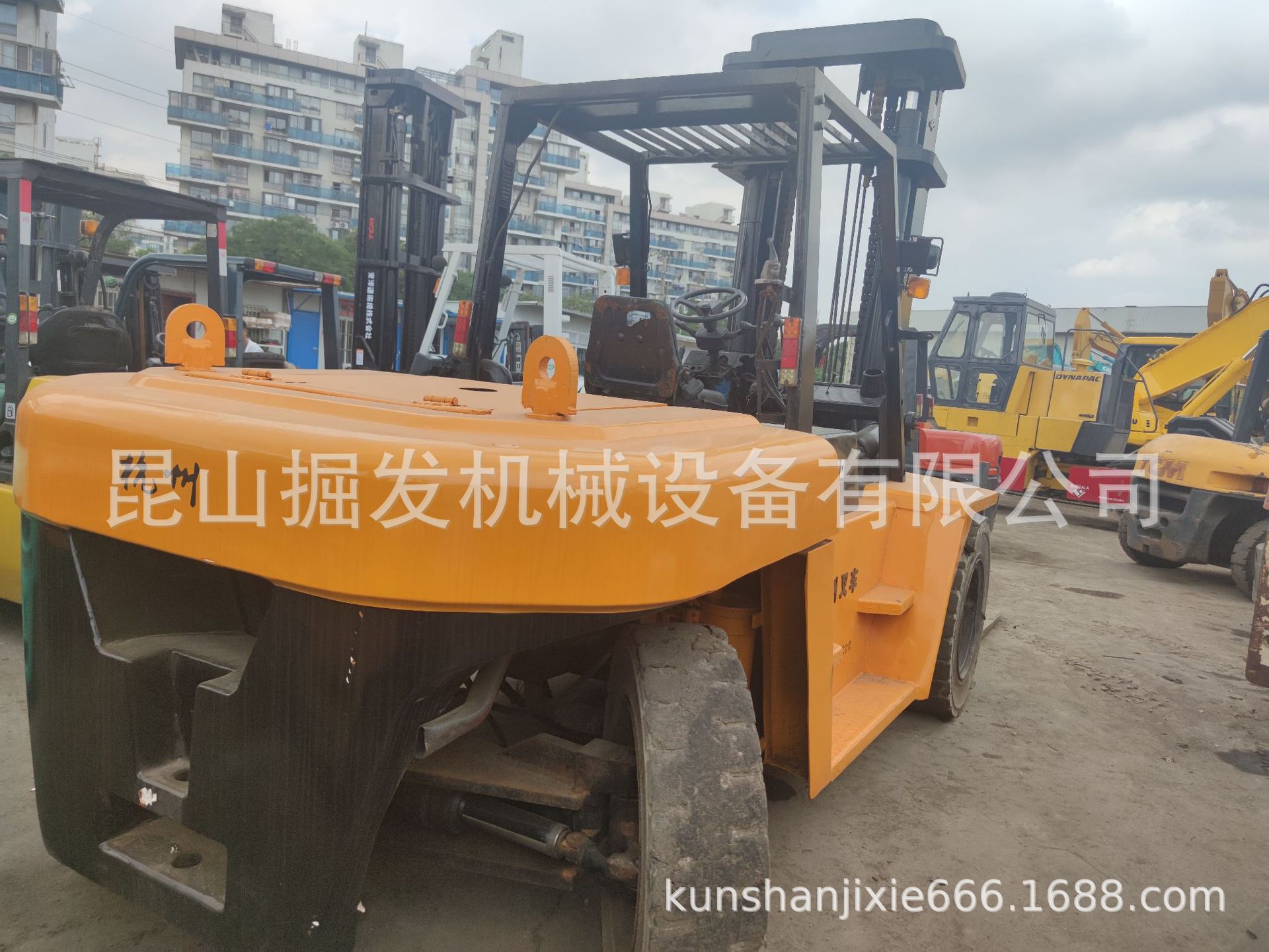 二手叉车 杭叉H100叉车 转让 10吨现货