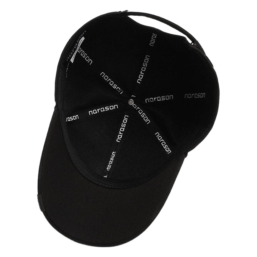 Aoteng Hat Men's Trendy Sunshade Baseball Cap Korean Style Men's Hat Black Ins Trendy Simple Casual Versatile Baseball Cap