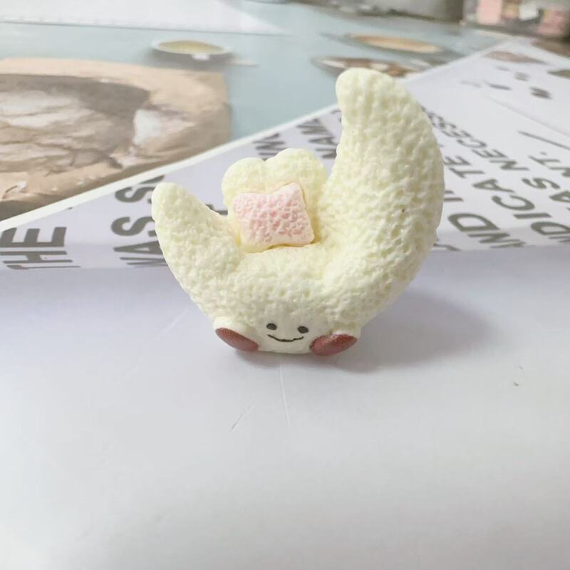 立体卡通月亮沙发奶油胶diy装饰树脂配件娃娃屋摆件手机壳鞋扣配|undefined