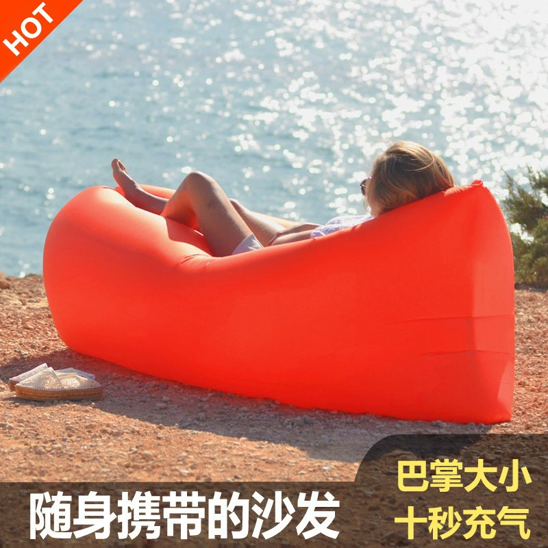 TikTok, travel inflatable sofa, handheld folding sleeping bag, soft heel