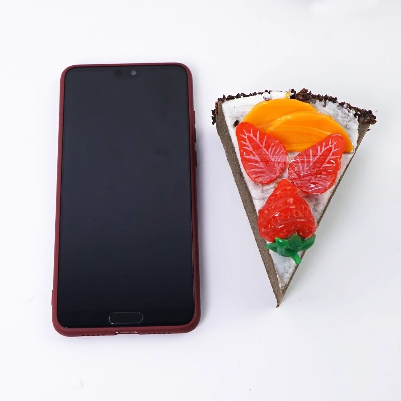 シミュレーション三角形ムースケーキ偽パンモデル果物デザート菓子モデルクリームdiyセット新製品|undefined