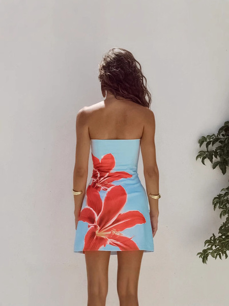 summer sexy tube top lapel pin