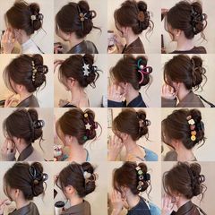 韩版气质设计感抓夹女2025新款后脑勺鲨鱼夹子高级感大号发夹发饰