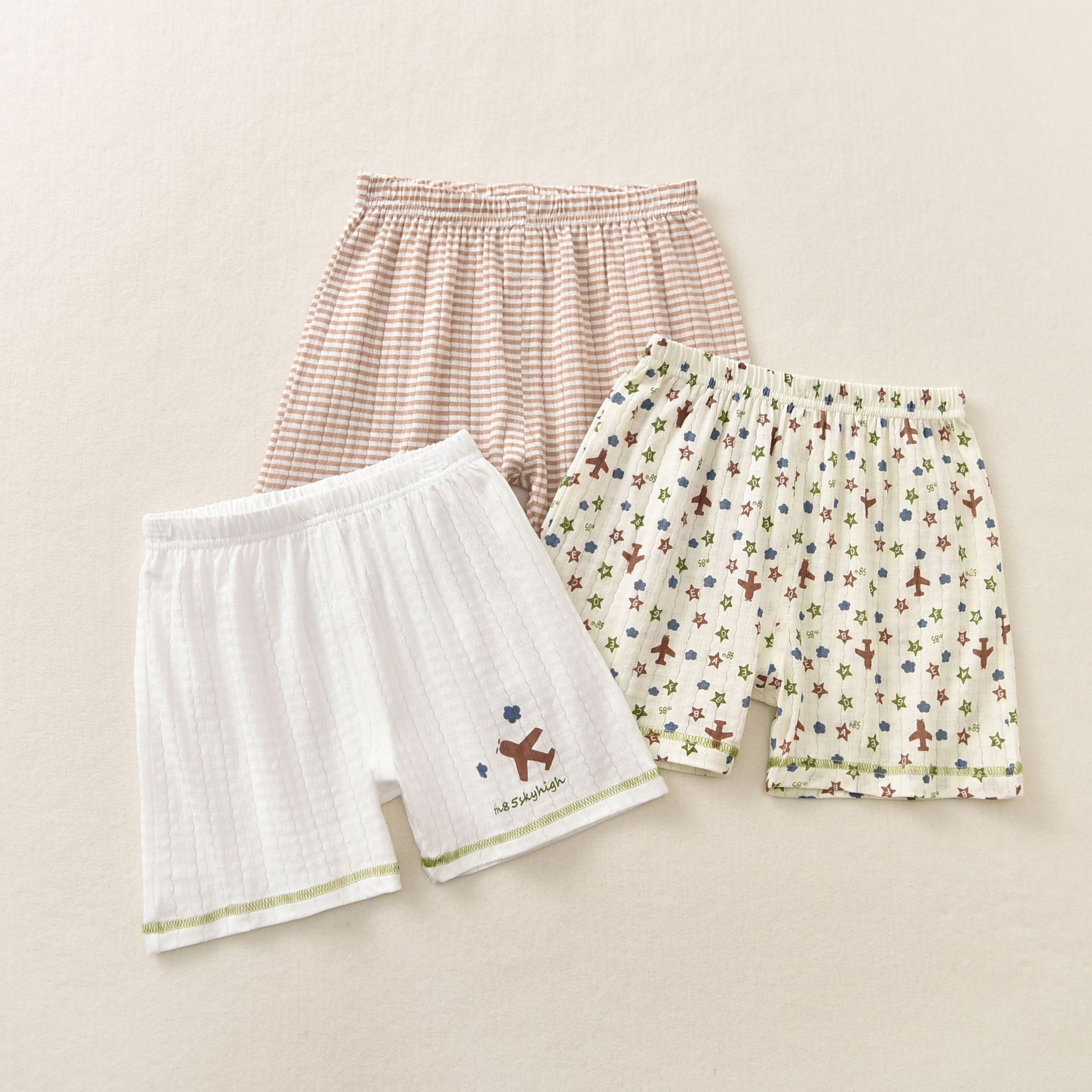 男孩儿童三分短裤夏季打底家居出口童装源头工厂新款日系透气