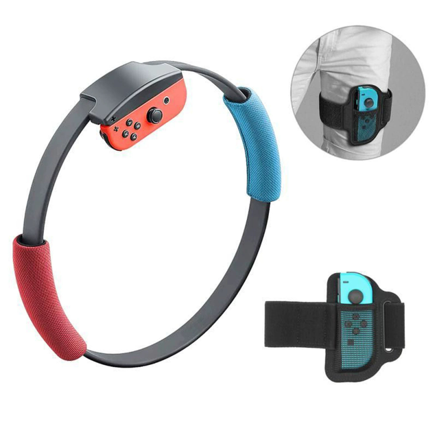 Nintendo Switch фитнес-кольцо, приключенческий ремень для ноги NS Dance Power, открывающий рукоять, запястье без скольжения и стирка