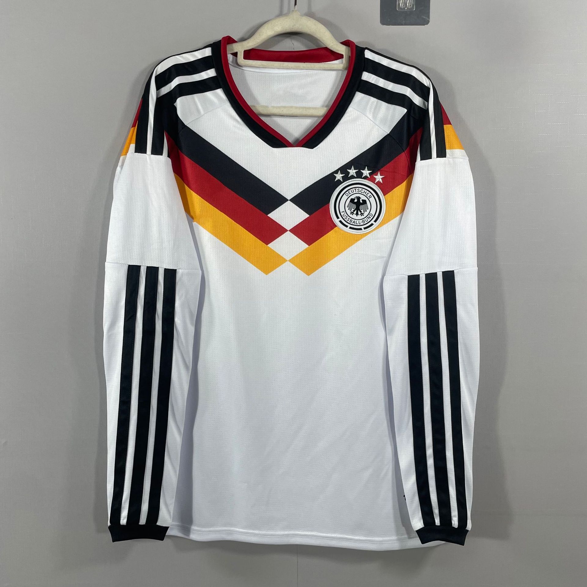Tailandia 2526 manga larga popular México Alemania Argentina Brasil Real Madrid fuente de alta calidad al por mayor
