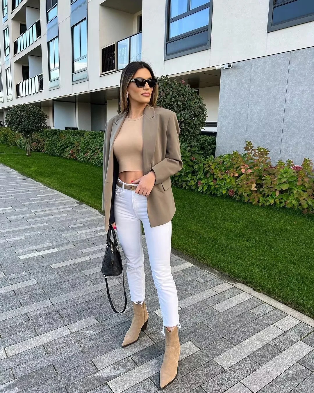 Double-breasted Blazer in Various Colors