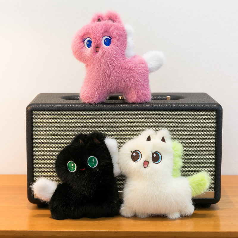 Transfronterizos nuevos colgantes de voz de pony super lindos tendencia lindo muñeca de peluche caricatura llavero accesorios colgantes