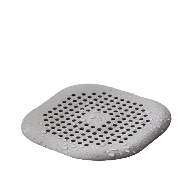 Fregadero de cocina cubierta de drenaje de piso de silicona desagüe del baño Filtro Anti-Cabello boca de alcantarillado Filtro Anti-bloqueo neto