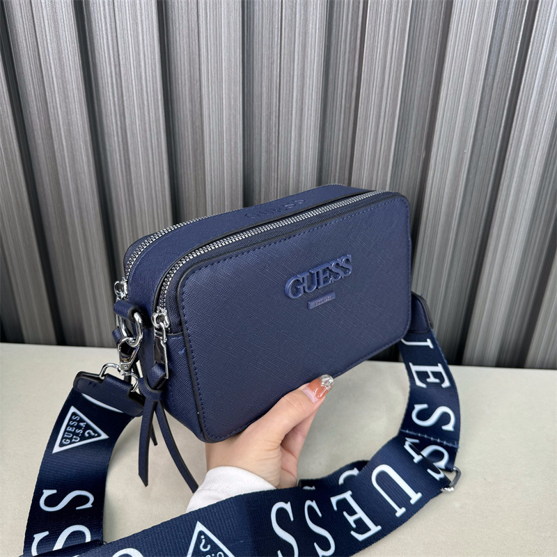 Patrón cruzado comercio exterior transfronterizo nuevo bolso de cámara letra de un solo hombro mensajero bolso femenino bags mensajero portátil pequeño bolso cuadrado marea