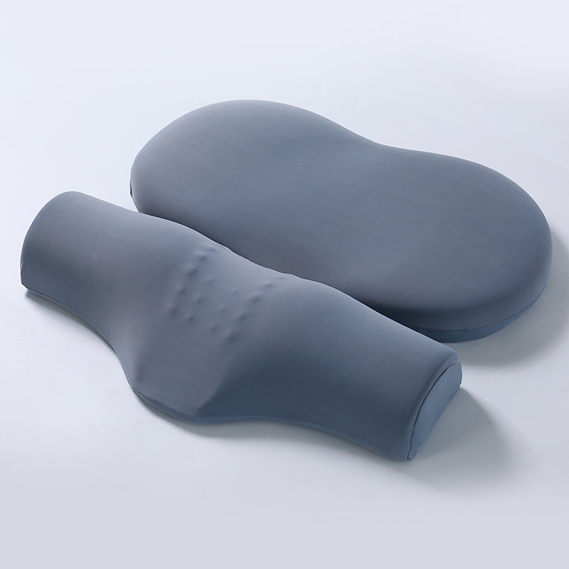 아이스 실크 다크 그레이 견인 베개(세트)