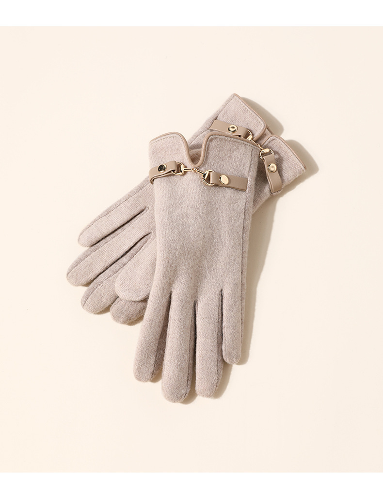 Gloves Classification Women's Simple Style Solid Color Gloves