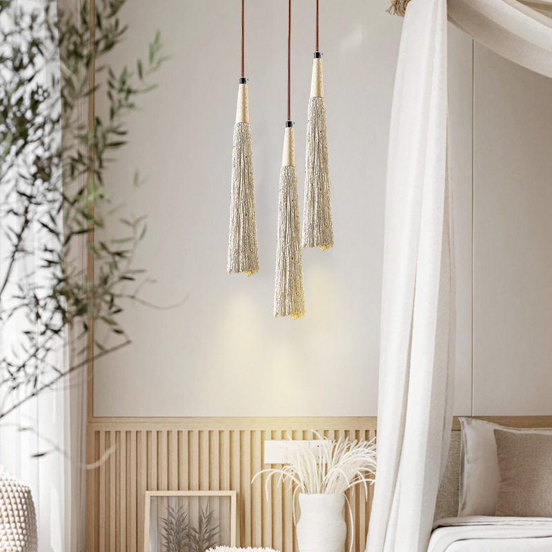 Restaurante de nicho japonés ropa de estilo creativo Chandelier tiendas de ropa de cama dormitorio estilo bar diseñador solitario alojamiento residencial