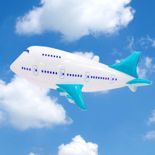 充气飞艇空飘异形卡通升空气球异型客机铝膜球生日派对装饰球