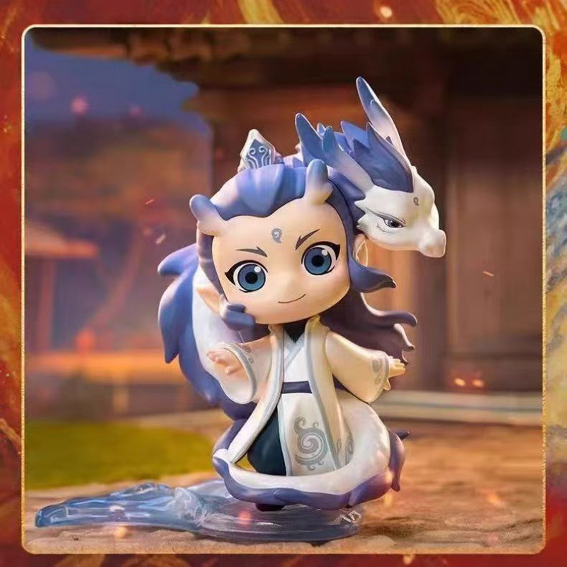 泡泡玛特盲盒哪吒之魔童闹海系列手办公仔车载摆件潮玩具一件包邮|undefined