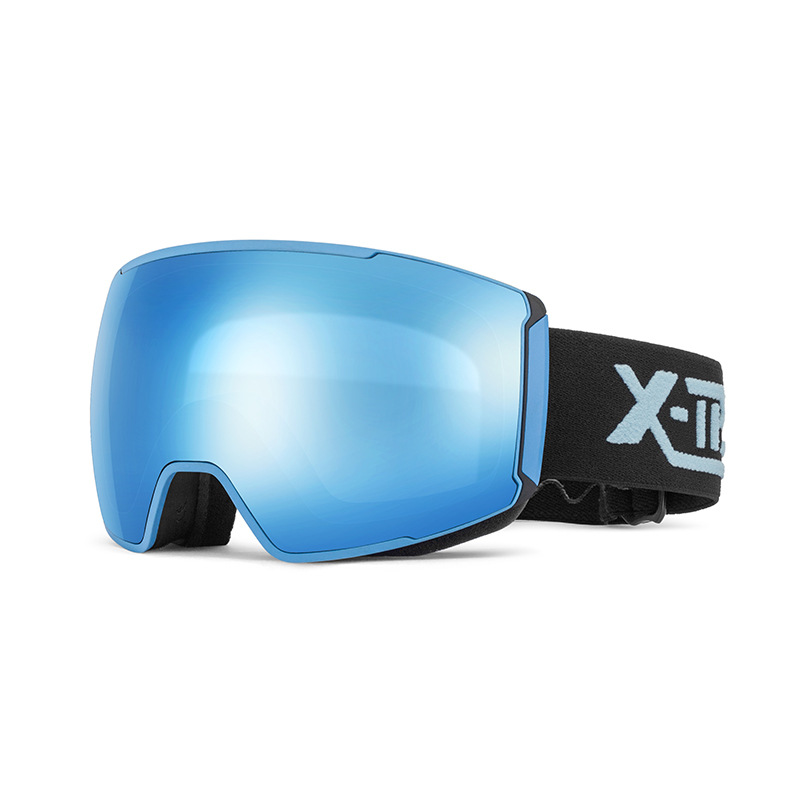 Unisex Winter outdoor sports ski glasses Double-layer magnetic ski goggles anti-fog goggles Snow protection sliding equipment_voghion.com
