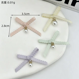 甜美吊珠内衣蝴蝶结波diy公仔娃娃饰品配件袜子箱包辅料饰品配件