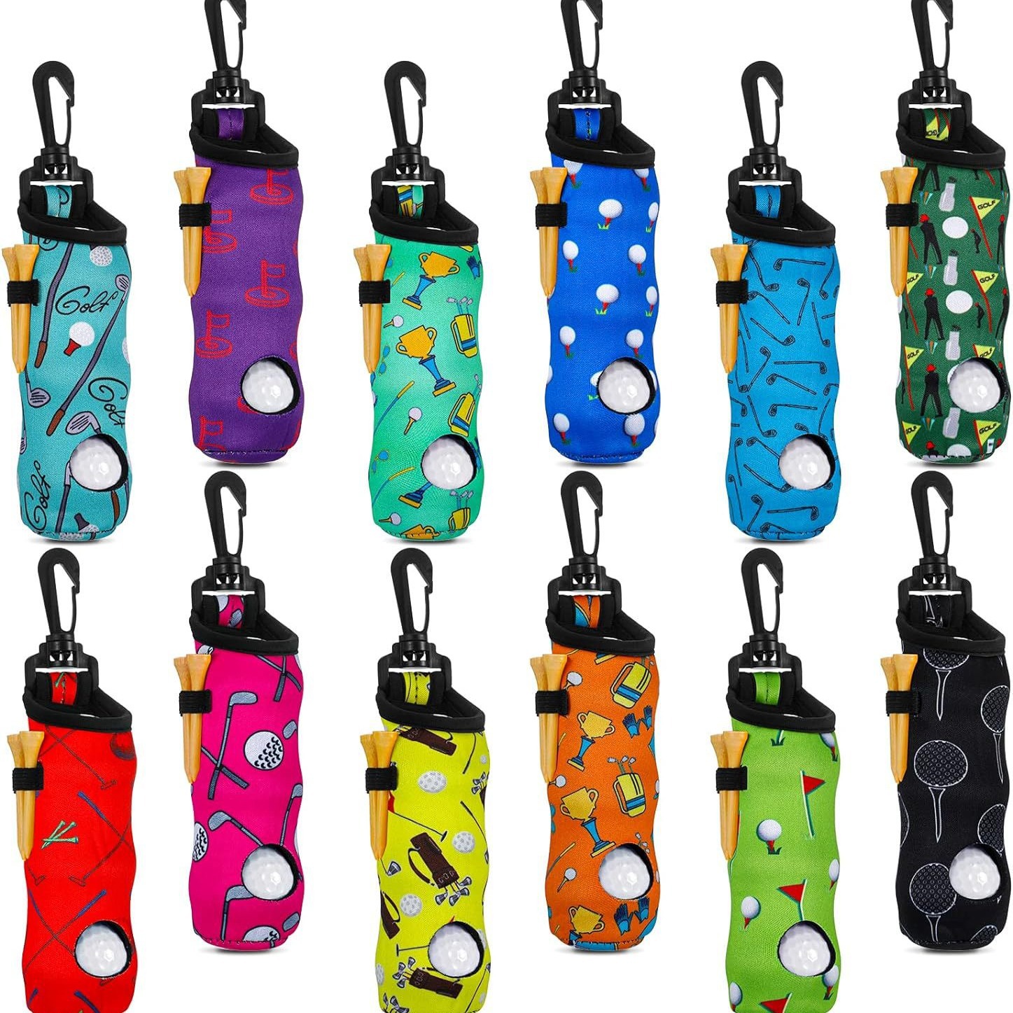 潜水料高尔夫球包带挂钩高尔夫球袋高尔夫球保护套便携收纳包