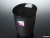 Japanese imports NAKAYA Office Trash Plastic black garbage household Storage bucket circular Trash