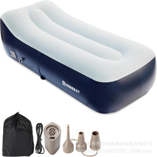 Outdoor Lazy Automatic Inflatable Single Sofa Recliner Foldable Home Leisure Portable Sofa for Lying and Sleeping