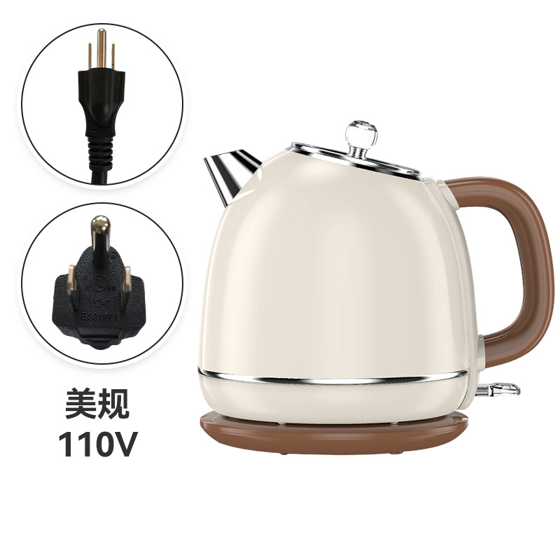 【미국 규격 3구 플러그】 미색