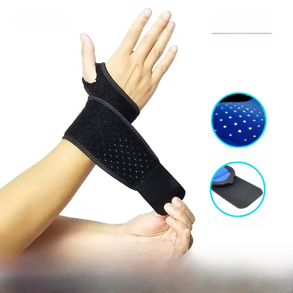 Wrist Wraps for Fitness, Palm Protection, Weightlifting, Basketball, Dumbbells, Table Tennis, Badminton, Mouse Hand Protection, Anti-Sprain Ok Cloth Wristband