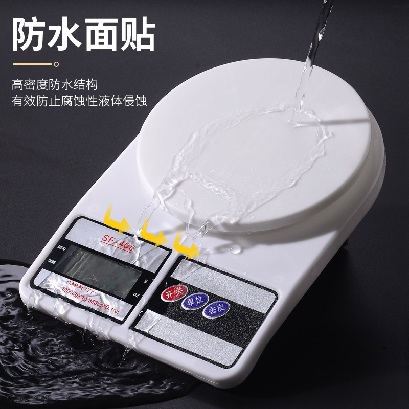 Báscula electrónica de alta precisión para hornear cocina pequeña báscula de alimentos 1g peso de precisión báscula de pesaje de café doméstico