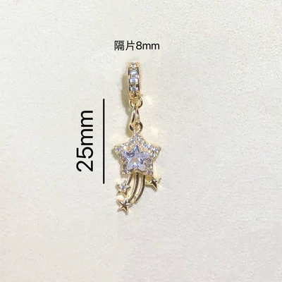 Beaded Accessories, Zərgərlik ara hissələri - gold-f16