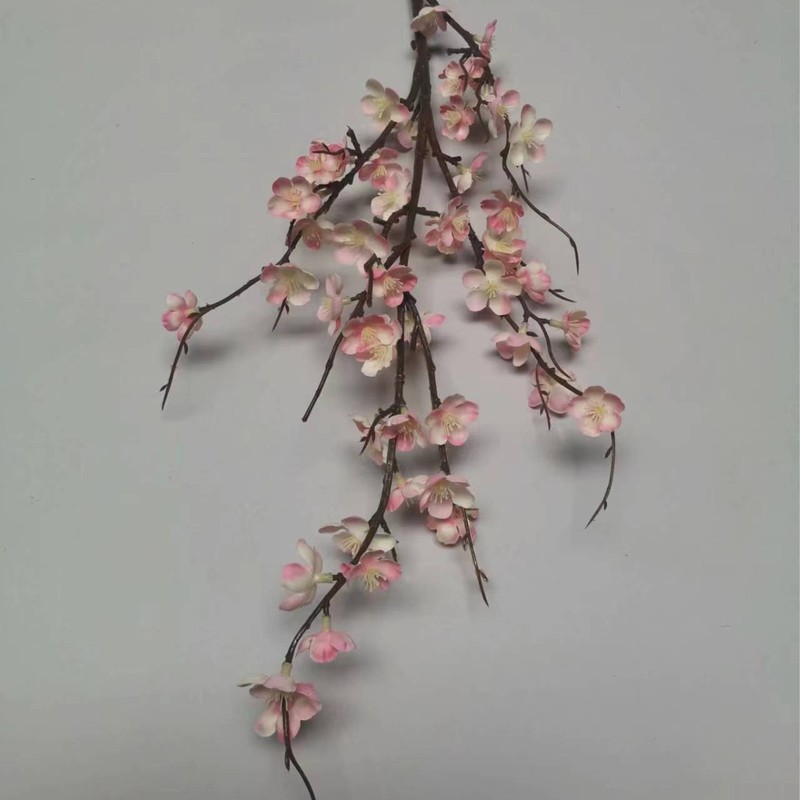 梅の花のシミュレーション花の小売単一の家庭の結婚祝いの装飾の道具の結婚式は造花のドライフラワーを配置します。|undefined