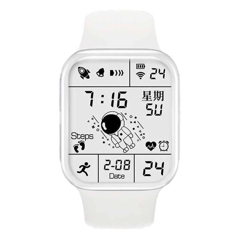 Spaceman reloj multifuncional estudiantes masculinos y femeninos deportes juveniles impermeable Junior High School niños astronauta reloj electrónico