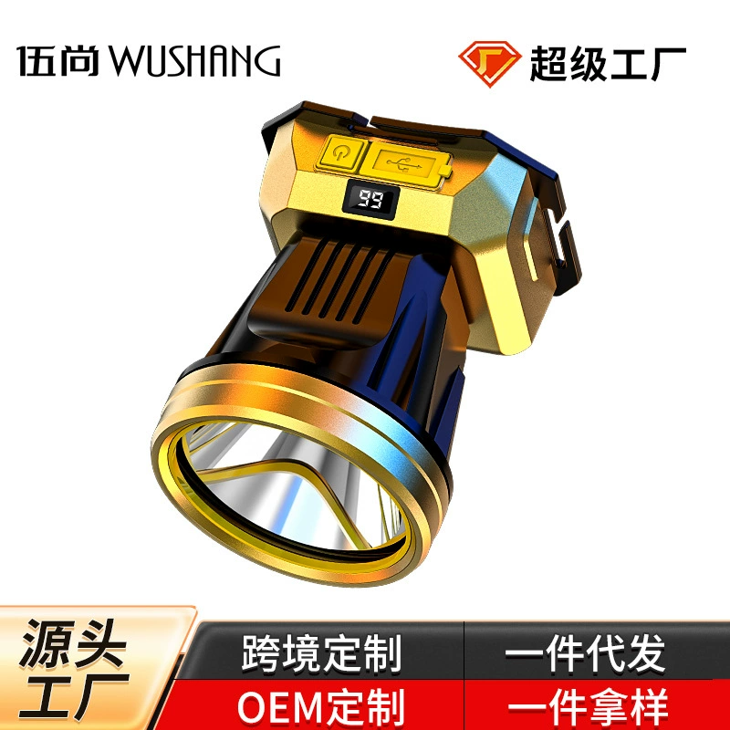 Сильный свет Светодиодная ночная рыбалка дальний выстрел перезаряжаемая фара для ночной рыбалки Открытый Кемпинг Шахтерская лампа литиевая батарея зонд головной Электрический