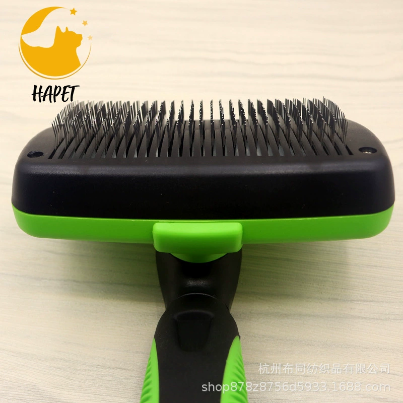 Amazon Новые товары для домашних животных игла расческа красота кошка и собака большая самоочищающаяся расческа плавающая тонкая игла трансграничная горячая распродажа