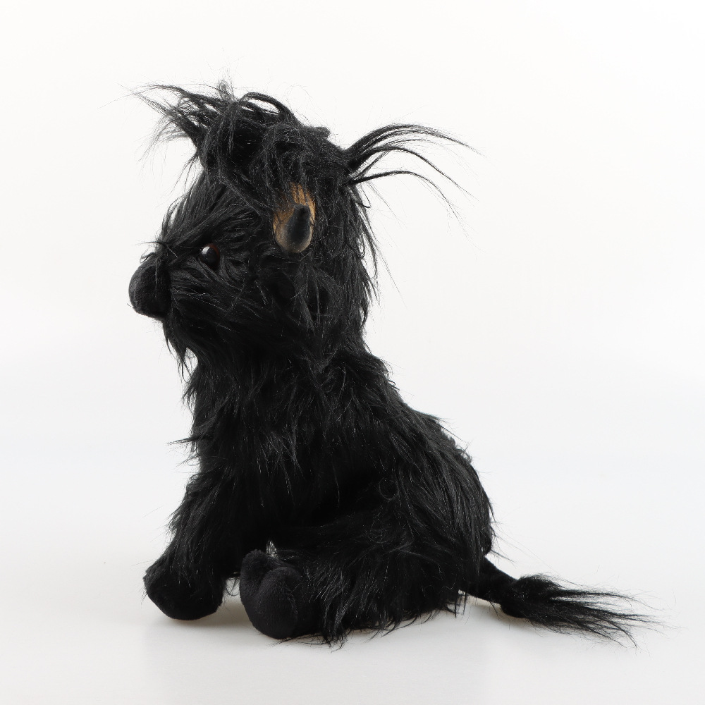 Highland Cow simuléiert Schottesch Highland Kou Plüschpopp laang Hoer Kou Internet Promi Spillsaach_voghion.com