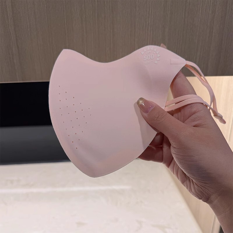 メーカー卸売り7a級狐型氷糸日焼け止め無痕マスク氷感通気保護目尻夏新型マスク|undefined