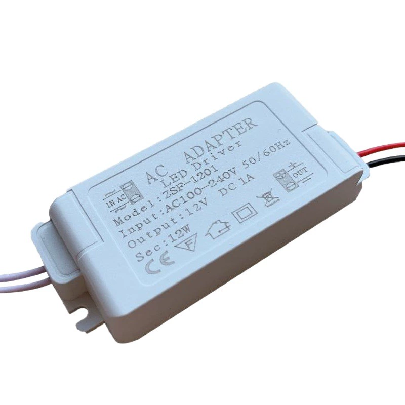 Светодиодный источник питания постоянного напряжения DC12V 1A 12W источник питания для шкафа свет для ванной комнаты домашний свет зеркало передняя световая полоса