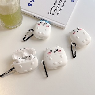 Lovable Jiyka Wow airpods Pro Apple Bluetooth Earphone Case 1/2/3/4 Generation Cartoon Protective Cover Applicable