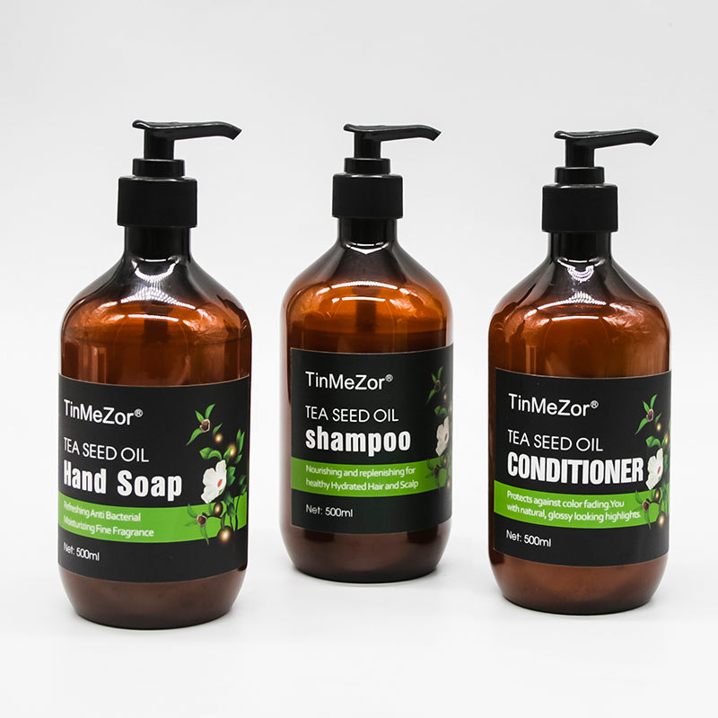 山茶籽油护发素贴牌迷迭香蓬松洗发露清爽去屑洗头膏加工厂洗发水|ru