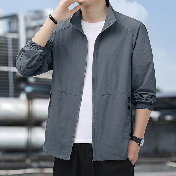 Men's silk quick dry summer sun protection clothing