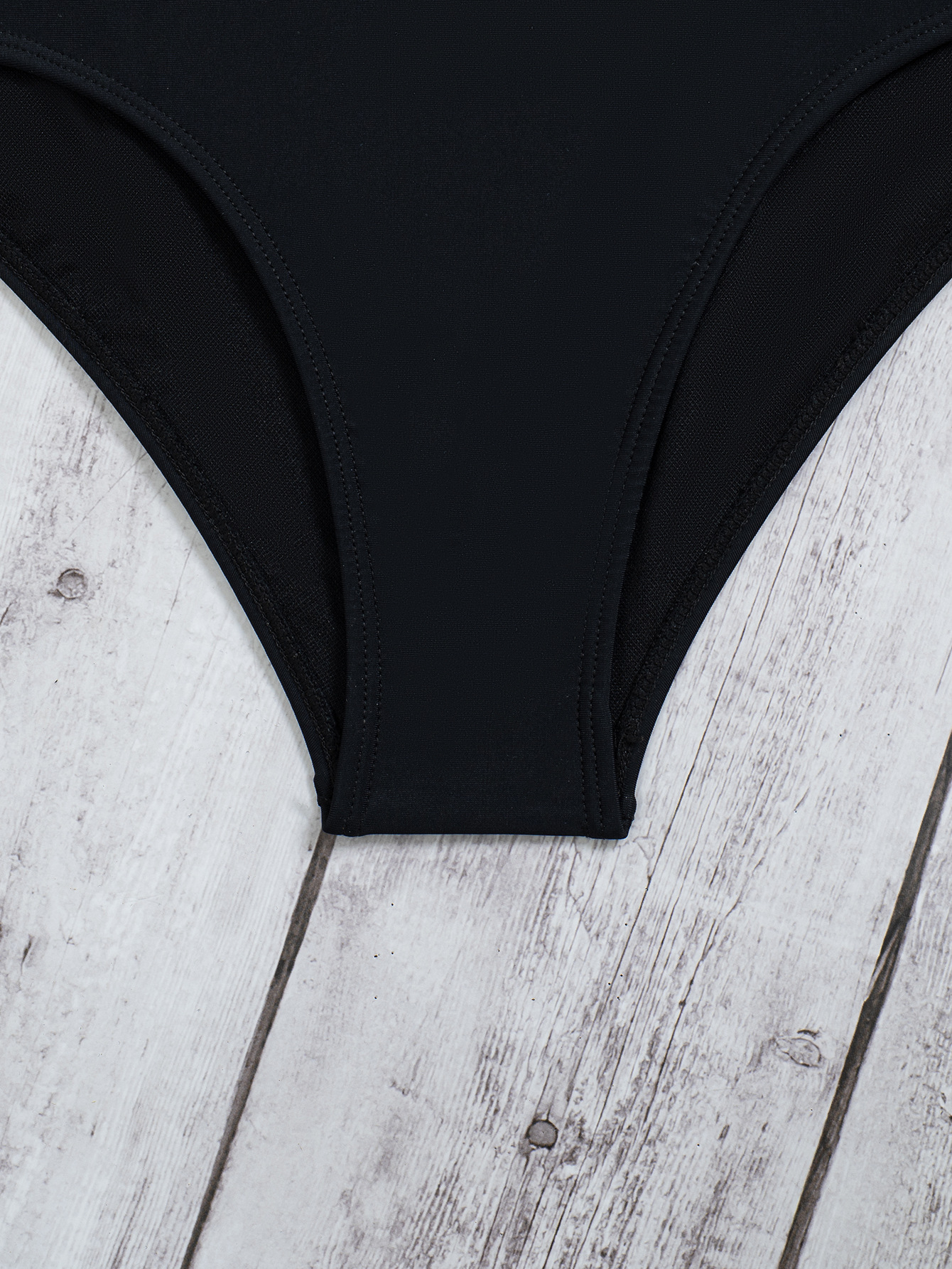 New Women's Black White Print Body Push Up One Piece Swimsuit Style Bikini_ecoleips.com