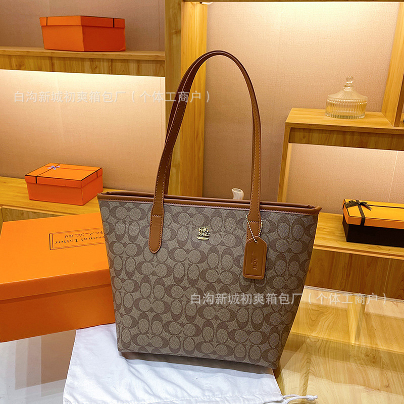 包包女包2025新款时尚印花水桶包大容量单肩包跨境批发lady潮bags|undefined
