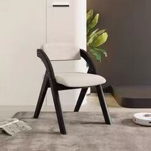 工厂直销折叠木椅加粗加厚靠背餐椅轻便家用办公多功能可折叠椅子