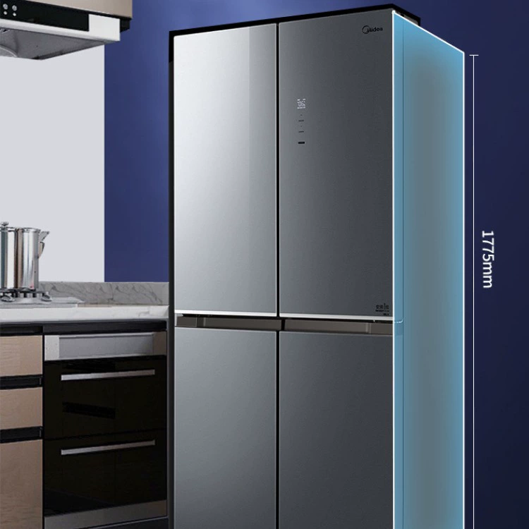 Midea/Midea BCD-461WSGPM (E) двухдверный холодильник с перекрёстными дверцами для дома, встроенный, ультратонкий, премиум