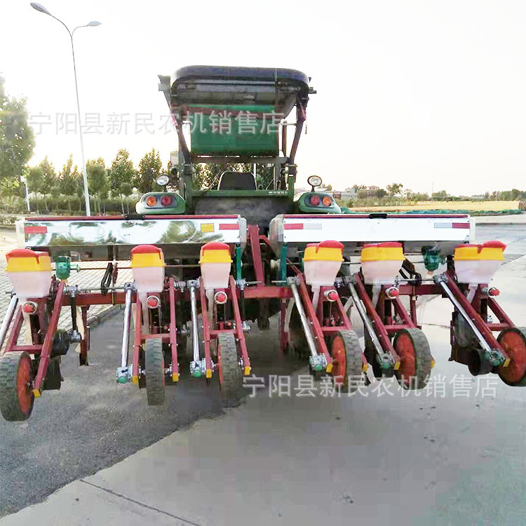 河北石家庄用悬浮式玉米播种机悬浮式玉米大豆点播机种肥同施点播