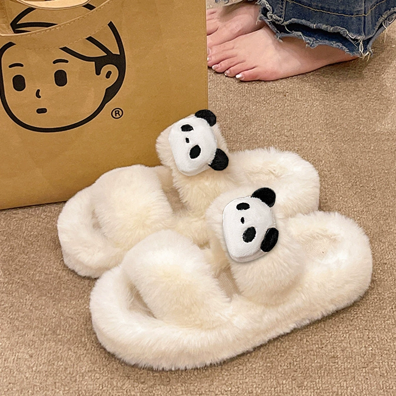 洁丽雅 Slippers platform, shoesdoor, winter shoes, internet celebrity