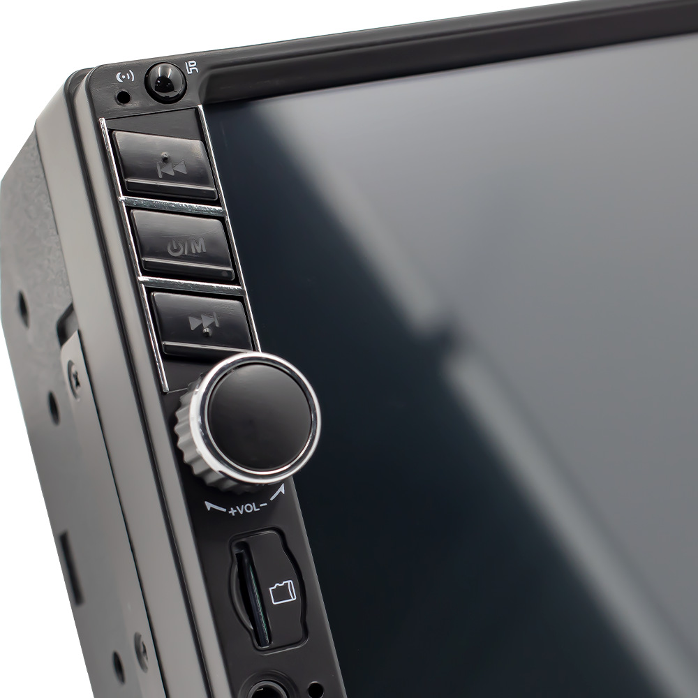 Nuevo 7 pulgadas coche MP5 reproductor panorámico revertir imagen multifuncional coche Bluetooth radio carplay