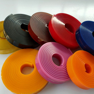 Fushun Direct Supply Multi-specification Size Non-slip Wire Saw Machine Rubber Strip Flywheel Protection Strip Large Wheel Rubber