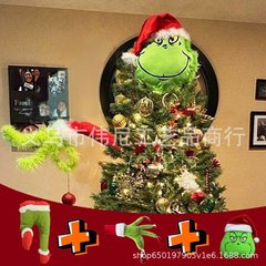 国境を越えた人気のグリンチ クリスマス グリーン クリスマス ぬいぐるみ ガーランド スポット メーカー クリスマス ツリー ペンダント