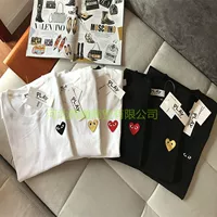 Любящая футболка женская хлопчатобумажная Kawabo Ling Red Heart футболка мужская play baby маленькая красная пара с короткими рукавами